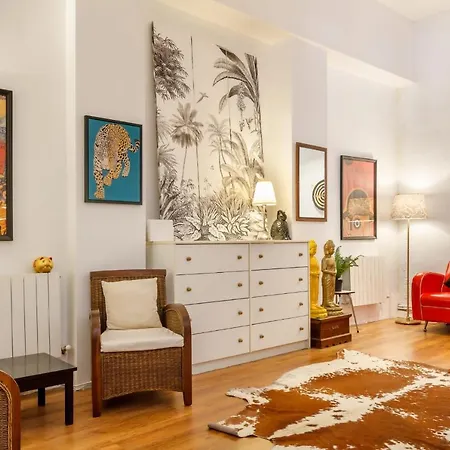 Amplio Loft A 2 Min Casco Viejo Бильбао